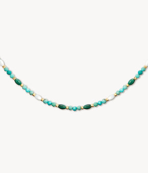 The Beaded Turquoise Necklace