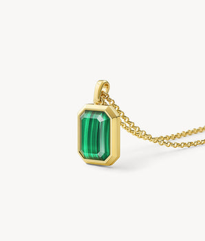 Ms. Lola Malachite Necklace