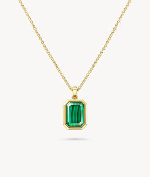 Ms. Lola Malachite Necklace