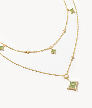 Green Sandstone Necklace