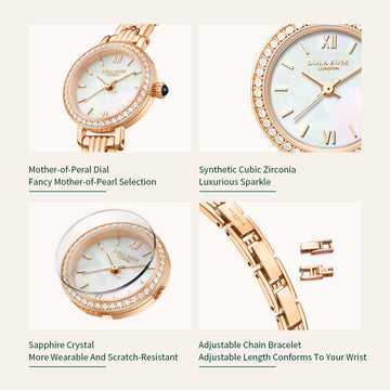 Mother of Pearl Watch – Lola Rose