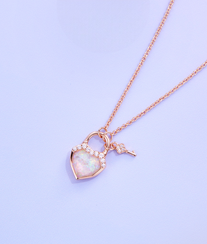 Heart Lock Necklace