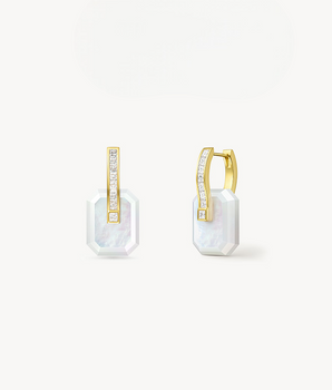 Ms. Lola Mother of Pearl Earrings