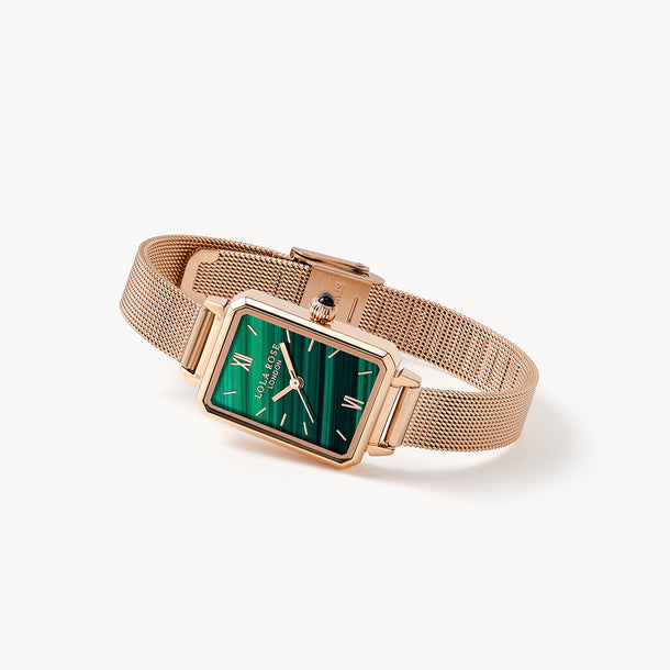 Malachite Textured Watch – Lola Rose